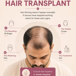 Serums stopped working? Look for these 4 warning signs before it’s too late:

The Receding M-Shape
T