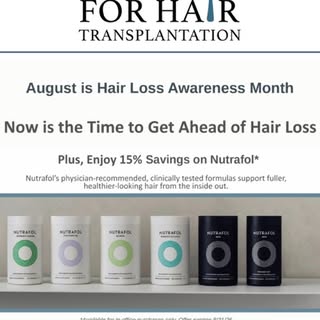 August is National Hair Loss Awareness Month—the perfect time to take notice of hair shedding or thi
