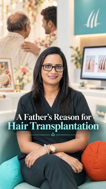 EVERY PATIENT HAS A STORY 

Sometimes, a hair transplant is not just about appearance.

A 65-year-ol