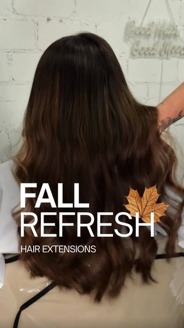 Fall is calling! 📞
It might be time for new hair

Ice Fusion Hair Extensions give you more length a