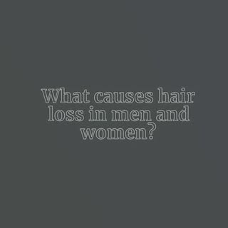 Wondering what’s behind hair loss in men and women? 🤔 Dr. Nirush breaks down the most common causes