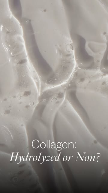 Healthy hair and skin are built from within.

Hydrolyzed collagen is broken down into smaller, easie