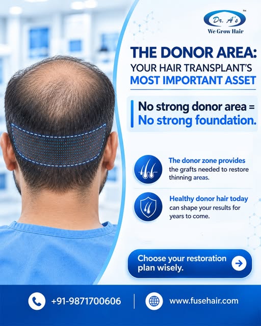 A successful hair transplant starts with a strong donor area.

Your donor hair is the foundation of 