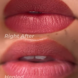 Lip Blushing healed like a second skin❤️
work performed by Anastasiia 

✍🏻Make an appointment: @mil