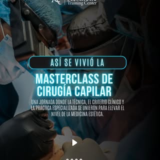 ✨ Así se vivió el Masterclass de Cirugía Capilar ✨

🗓️ Dos días de formación intensiva
🧠 Técnica a