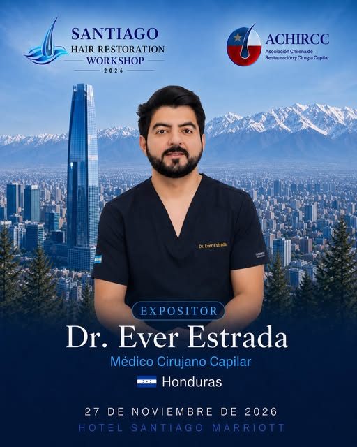 Nos complace presentar al Dr. Ever Estrada, médico cirujano capilar hondureño que actualmente desarr