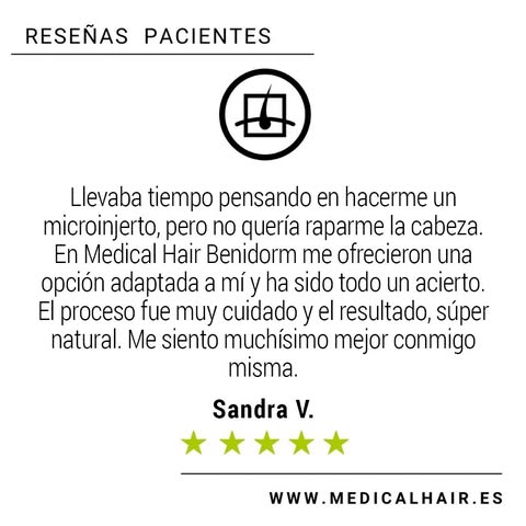 Para aquellos pacientes que desean disimular las entradas sin alterar su look actual, en Medical Hai