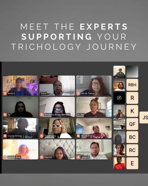 One of the greatest strengths of my Trichology Certification program is the team behind it. ✨

My Co