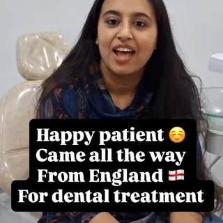 Happy & satisfied dental patient 
Came all the way here for dental treatment ☺️💕
@bliss_boon 
@theg
