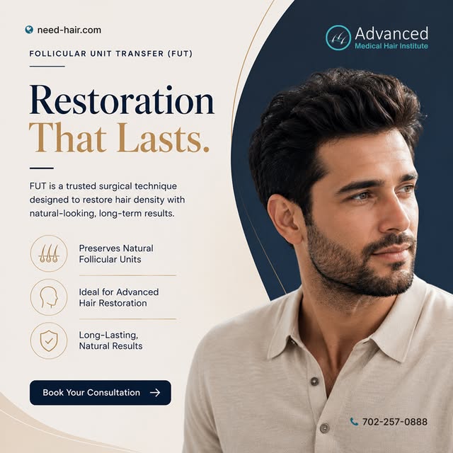 💙 Restore Your Hair. Restore Your Confidence. ✨

FUT hair restoration is designed for natural-looki