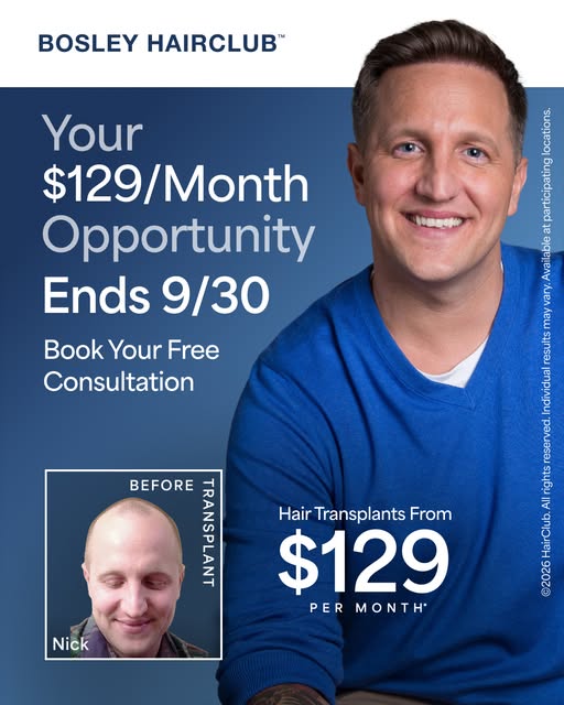 Thinking about a hair transplant? ⏰ Now is the time to take a closer look.

Procedures scheduled by 