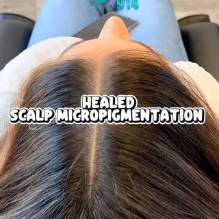 This is my client’s third session, HEALED 3.5 weeks later—and the color retention looks AMAZING! It’