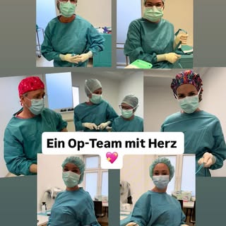 Ein Operationsteam mit Herz 🥰💃🏻🕺🏻
.
„Locking in!“ 😎 Die 360 Grad Umdrehung vor jeder Operation
