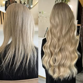 120gram 20” @remicachet weft 
Anyone else get mermaid vibes 🧜‍♀️ 🤍