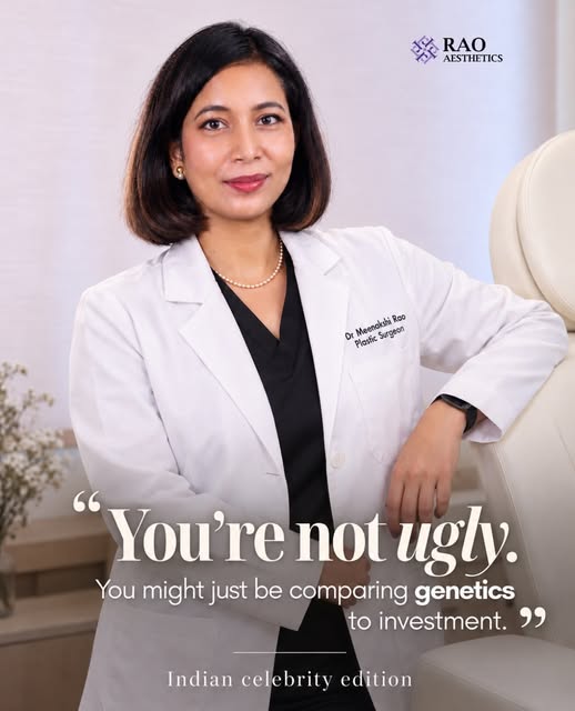 YOU: “She was just born with it.”
ME: “Not necessarily. 😉”

Some features are genetic.
Some are mai