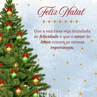 Que o seu Natal seja farto de sorrisos, cercado de quem você ama e muita paz.

Um abraço carinhoso p