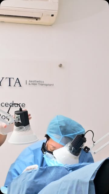 Sweet pea 🥹we had a hair transplant done thank you to Vyta Asthetics this is a dream come true swee