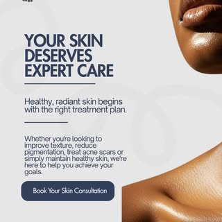 Your skin is unique—and your treatment plan should be too. ✨⁠
⁠
Healthy, radiant skin starts with ex