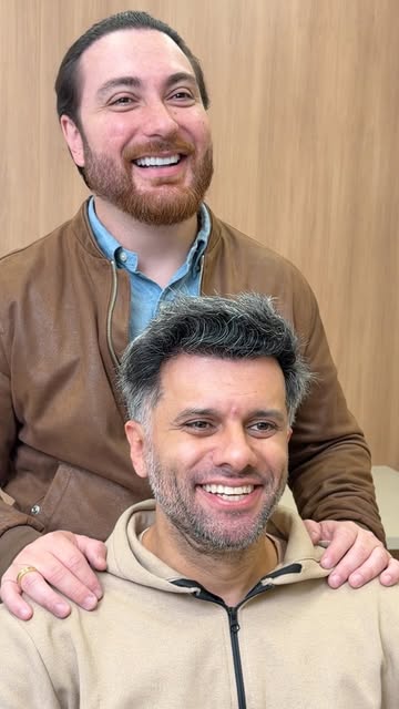 Olha só essa transformação! 👀
Ele chegou com uma queixa bem definida e, hoje, o resultado já fala p