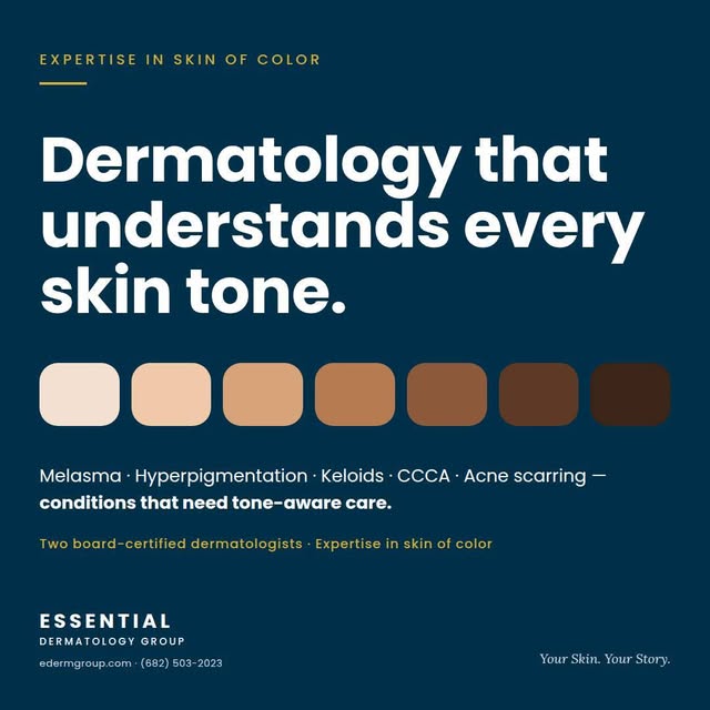 Skin of color isn't a footnote in dermatology. It's a specialty.

Melanin-rich skin responds differe