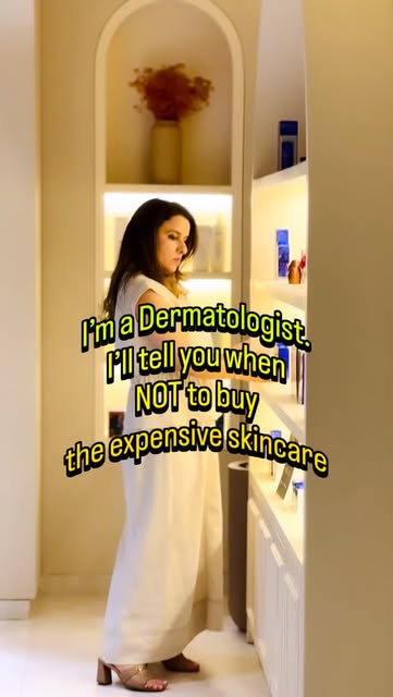 I’m a dermatologist. I’ll tell you when NOT to buy the expensive skincare.

But I’ll also tell you w