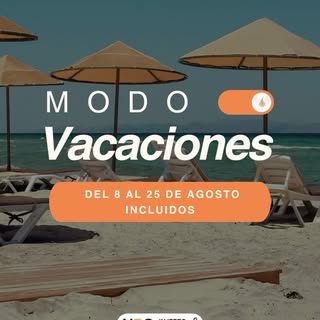 Nos vamos de vacaciones!!!

Tras un año de mucho esfuerzo y muchas satisfacciones, toca ahora disfru