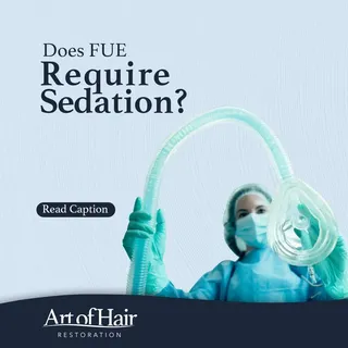 One of the common questions we get is if our patients will be sedated during the FUE procedure…

And