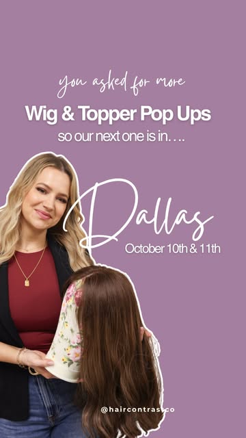 Thinking about a wig or topper but have absolutely no idea where to start? 

That’s exactly why we l