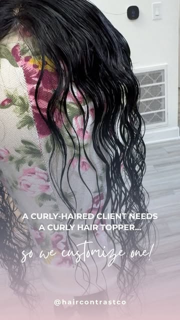 What happens when your natural hair texture doesn’t match your topper?

You customize it!

This huma