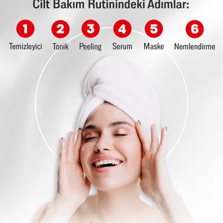 Cilt sağlığı, doğru adımlarla başlar. ✨

Günlük cilt bakım rutininizi doğru sırayla uygulamak; cildi