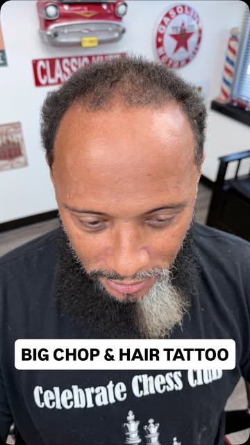 YOU WOULD NEVER GUESS HE’S ALMOST 60‼️🤯 We Did The Big Chop Today & Gave Him A Fresh Hair Tattoo‼️ 
