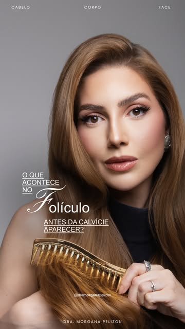 Muita gente espera o cabelo cair para se preocupar.

Mas, na maioria das vezes, o primeiro sinal apa