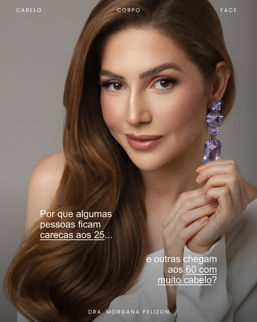 Todo mundo conhece alguém que chegou aos 60 com muito cabelo.

E alguém que começou a perder fios an
