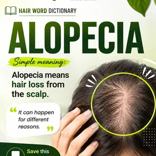 Alopecia — what does it mean? 👀

It simply means hair loss from the scalp.

One hair word. One simp