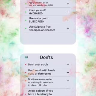 Celebrate Holi. But protect your skin barrier. Because treating damage is always harder than prevent