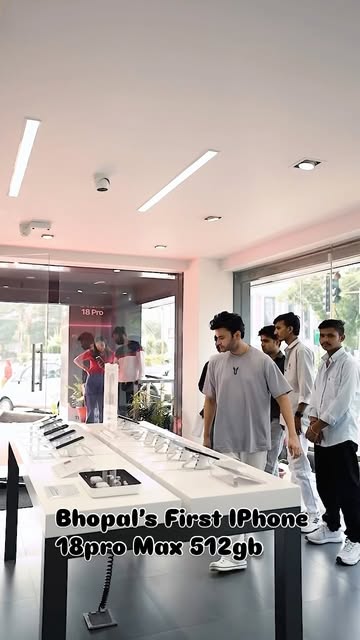 🔥 BHOPAL, WE MADE HISTORY! 🔥

Proud to bring home Bhopal’s FIRST iPhone 18 Pro Max — 512 GB! 📱✨

