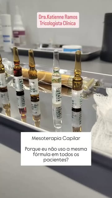 Os tratamentos capilares precisam ser personalizados porque cada pessoa apresenta uma combinação dif