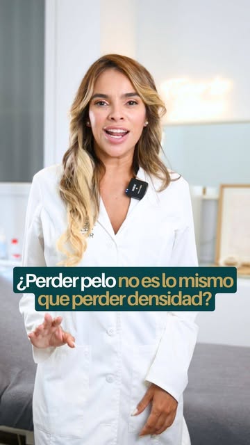 Que no veas mucho pelo en la ducha no significa necesariamente que no estés perdiendo densidad.

Muc