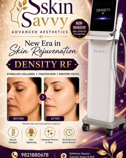 ✨ Turn Back the Clock on Your Skin with DENSITY RF ✨
Discover a new era of non-invasive skin rejuven