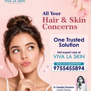Say goodbye to your hair and skin concerns with expert solutions at Viva La Skin.
.
From glowing ski