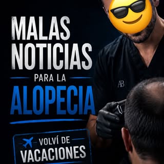 La alopecia pensó que me iba a quedar a vivir de vacaciones… qué ilusa. 😎🔥👨🏼‍🦲

Volví con cero 