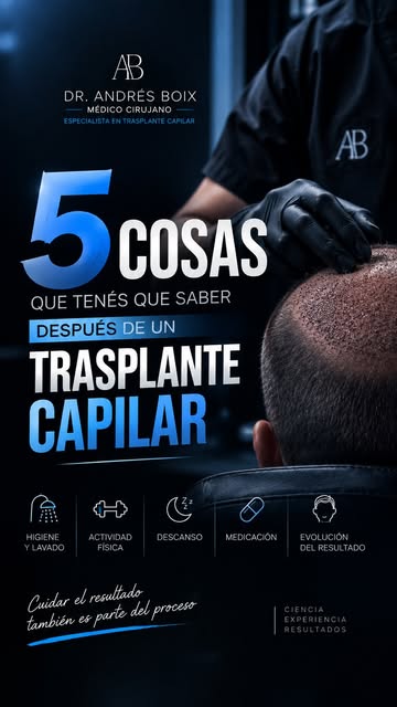 ¡ɢᴜᴀʀᴅá ᴇꜱᴛᴇ ʀᴇᴇʟ! 📲

El éxito de tu trasplante capilar depende en gran parte de los cuidados poste