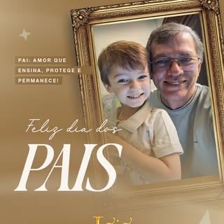 Hoje, celebro o pai que você é e todo o amor que dedica ao nosso filho! ❤️

É lindo acompanhar de pe