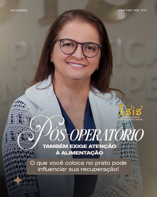 Depois de uma cirurgia, o organismo precisa de energia, proteínas, vitaminas, minerais e hidratação 