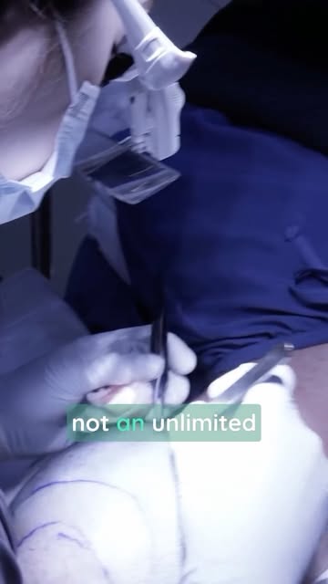 Your donor area is not unlimited.

☝️ Every extraction matters, and using too many grafts too early 