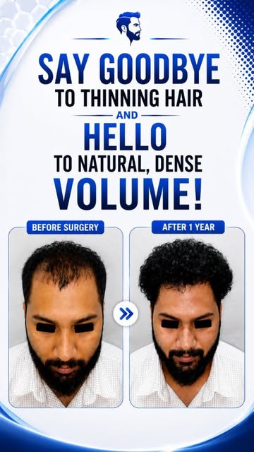 ✨ Say goodbye to thinning hair and hello to natural, dense volume!

Witness this incredible 3000-gra