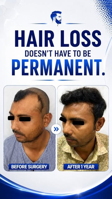 ✨ Hair loss doesn’t have to be permanent.

With advanced Hair PRP & FUE Hair Transplant treatments a
