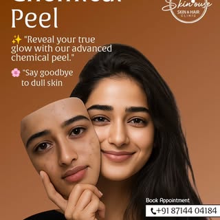 Reveal your best skin with a professional chemical peel. Diminish fine lines, acne scars, and dullne