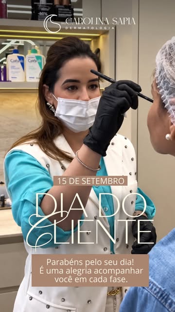 Hoje, a Dra. Carolina Sapia agradece a cada paciente que confia em seu trabalho e permite que ela ac