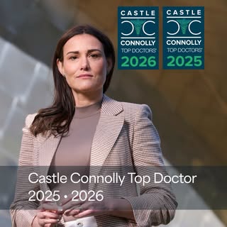 Honored to be recognized as a Castle Connolly Top Doctor (2025 • 2026).

Castle Connolly Top Doctors